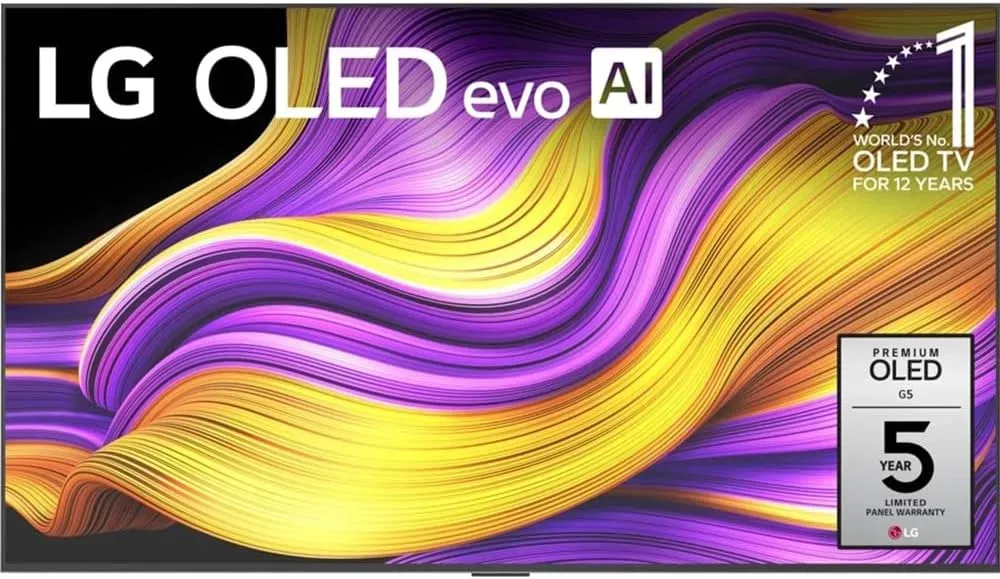 טלוויזיה חכמה LG OLED G5 evo 4K