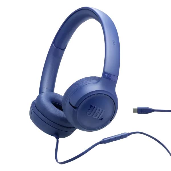 אוזניות קשת JBL TUNE 530 TYPE C - כחול