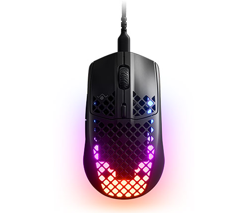 עכבר גיימינג SteelSeries Aerox 3 – קל במיוחד, מהיר ומדויק – מושלם לגיימרים שדורשים תגובה חדה