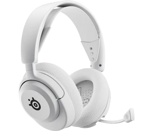 אוזניות גיימינג אלחוטיות Steelseries Arctis Nova 5P Wireless - צבע לבן