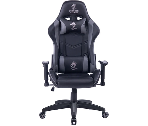 כיסא גיימינג דרגון Dragon Gaming Gear Olympus בצבע שחור ואפור - משלוח חינם