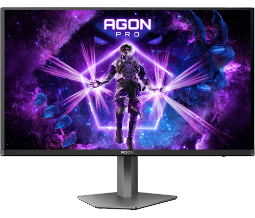 מסך גיימינג 26.5 אינץ AOC AGON PRO AG276QZD2 QD-OLED 280Hz 2K WQHD 0.03ms DisplayHDR 400