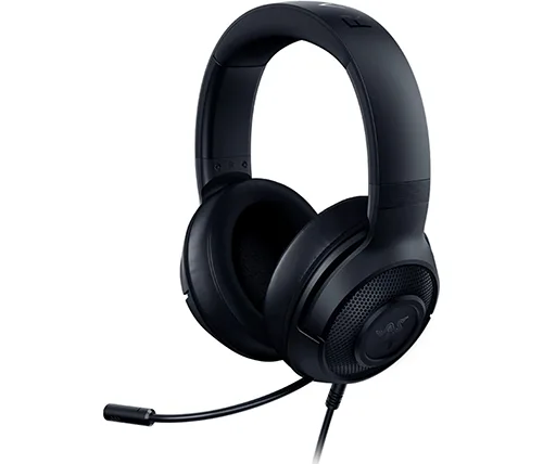 אוזניות גיימינג עם מיקרופון Razer KRAKEN X LITE - בצבע שחור