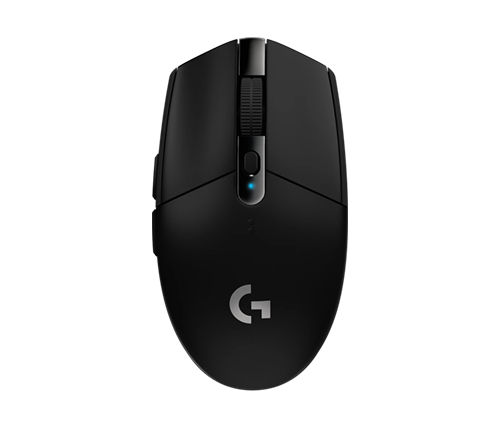 עכבר גיימינג אלחוטי Logitech G304 HERO בצבע שחור