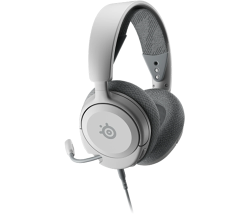 אוזניות גיימינג עם מיקרופון Steelseries Arctis Nova 1 בצבע לבן