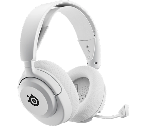 אוזניות גיימינג אלחוטיות Steelseries Arctis Nova 5P Wireless מותאם ל Playstation - צבע לבן