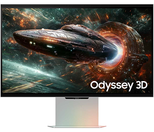 מסך גיימינג תלת מימד 26.9 אינץ Samsung Odyssey 3D G90XF 4K UHD 165Hz S27FG900XM