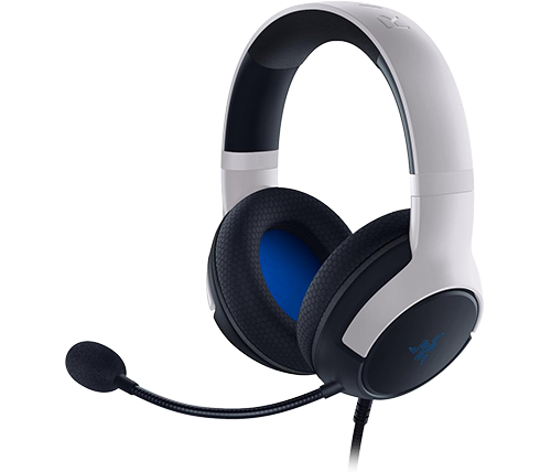 אוזניות גיימינג חוטיות עם מיקרופון Razer Kaira X בצבע לבן