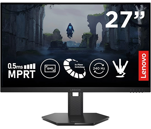 מסך גיימינג לנובו 27 אינץ Lenovo Legion 27Q-10 2K QHD 240Hz IPS