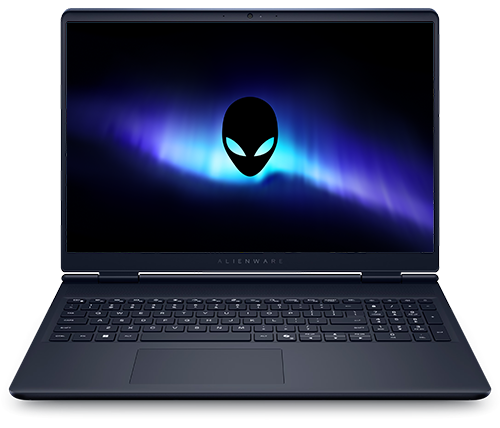 מחשב גיימינג נייד 16 אינץ Dell Alienware 16 Aurora – מעבד Intel Core 7 240H – זכרון 16GB – כונן 1TB – כ.מסך GeForce RTX 5050 8GB