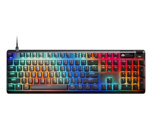 מקלדת גיימינג מכנית Steelseries APEX PRO GEN 3 עברית אנגלית
