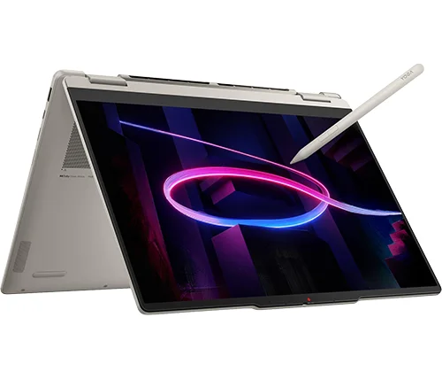 מחשב נייד עם מסך מגע 14 אינץ Lenovo Yoga 7 2-in-1 Aura Edition – מעבד Ultra 7 355 – כונן 1TB – זכרון 32GB – צבע Seashell