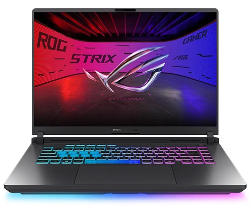 מחשב גיימינג נייד 16 אינץ ASUS ROG Strix G16 – מעבד Intel Core i9-14900HX – כונן 1TB – זכרון 32GB – כ.מסך GeForce RTX 5070