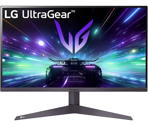 מסך גיימינג 27 אינץ LG UltraGear – קצב רענון 180Hz – רזולוציה FHD – פאנל VA – תומך HDR10 – דגם 27GS50F-B