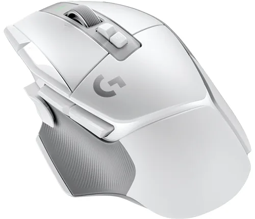 עכבר גיימינג אלחוטי Logitech G502X Lightspeed בצבע לבן