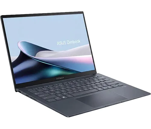 מחשב נייד 14 אינץ ASUS Zenbook 14 OLED – מעבד Ryzen AI 7 350 – זכרון 32GB – כונן 1TB – מ.גרפי Radeon – צבע אפור