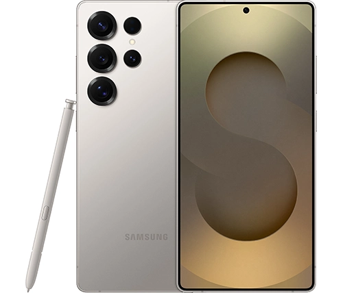 גלקסי S25 אולטרה Samsung Galaxy S25 Ultra 512GB 12GB RAM אפור טיטניום תומך ESIM כולל מקליט שיחות