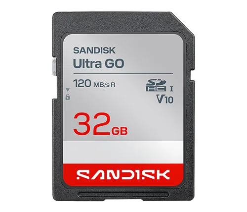 כרטיס זכרון SANDISK Ultra GO SD UHS-I V10 32GB