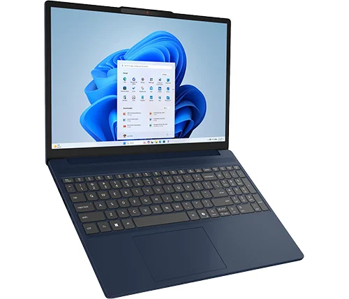 מחשב נייד 15.3 אינץ Lenovo IdeaPad Slim 3i – מעבד Intel Core 3 100U – כונן 256GB – זכרון 8GB – מ.גרפי Intel Graphics – צבע כחול