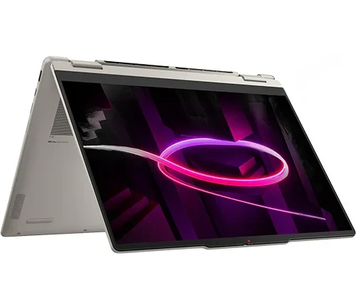 מחשב נייד עם מסך מגע 14 אינץ Lenovo Yoga 7 2-in-1 מעבד Ryzen AI 5 430 – כונן 512GB – זכרון 16GB – צבע Seashell
