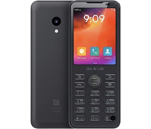 מציאון - טלפון תומך סים כשר חצי טאצ' Qin F21 PRO 32GB 3GB RAM 4G שחור - מוחדש