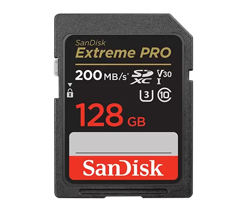 מציאון - כרטיס זכרון SANDISK Extreme PRO SD UHS-I V30 128GB - מוחדש