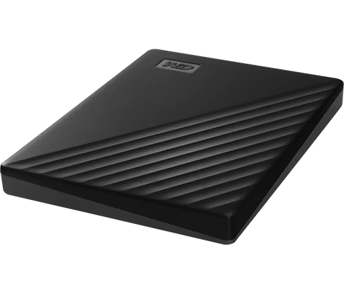 דיסק קשיח חיצוני נייד Western Digital My Passport 2TB עם תוכנת גיבוי והגנה באמצעות סיסמה