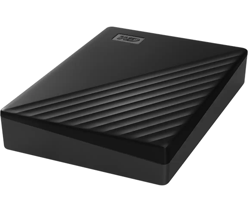 דיסק קשיח חיצוני נייד Western Digital My Passport 5TB עם תוכנת גיבוי והגנה באמצעות סיסמה
