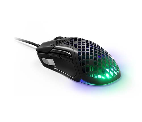 עכבר גיימינג SteelSeries Aerox 5 Gaming כולל תאורת לד