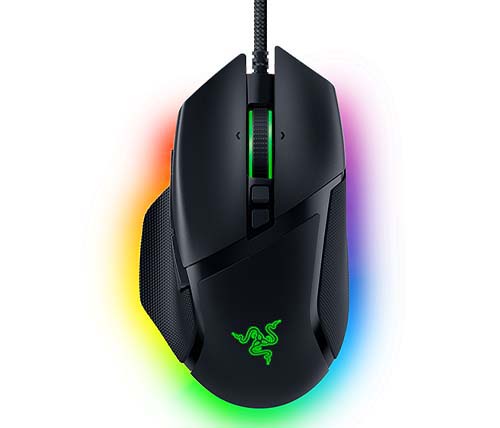 עכבר גיימינג רייזר Razer Basilisk V3 שחור עם תאורת RGB