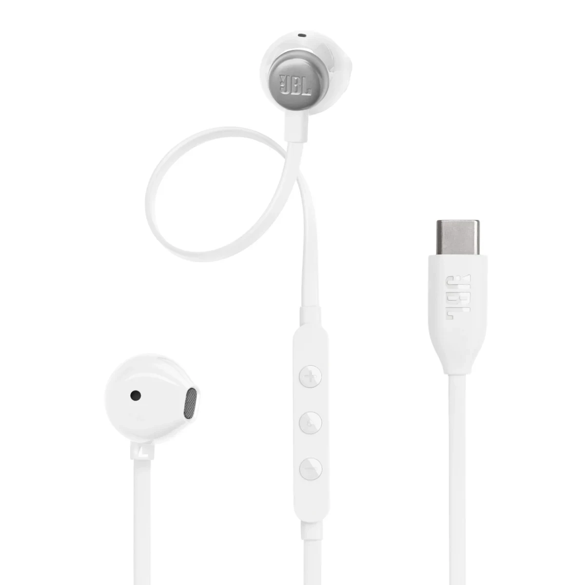 אוזניות JBL T305C Tune In-Ear - לבן