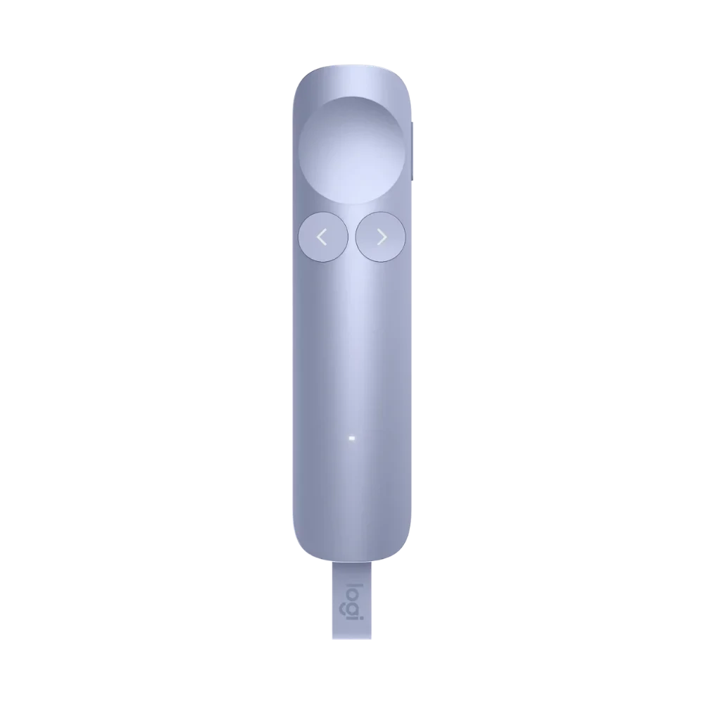 שלט מצגות אלחוטי Logitech Spotlight 2 Graphite 2.4GHZ/BT - סגול בהיר