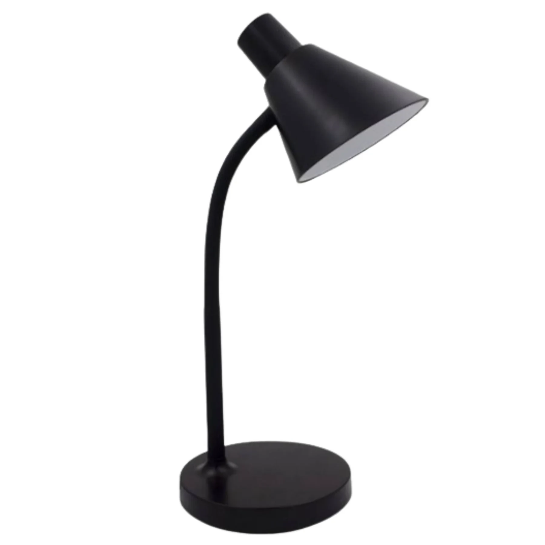 מנורת שולחן לד עלמה 5W אור יום OMEGA 6000K - שחור