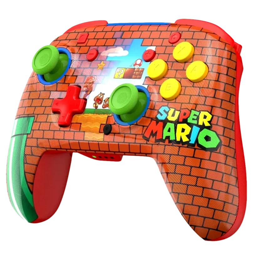 בקר גיימינג אלחוטי Turtle Beach Rematch Nintendo Mario Bricks