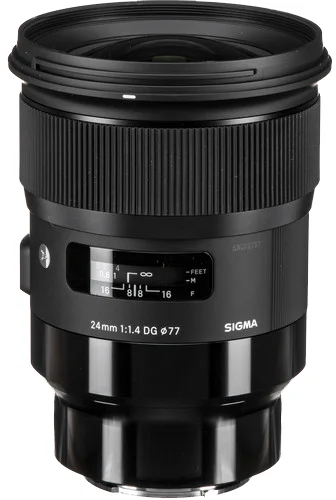 עדשת SIGMA 24mm F1.4 DG HSM Art למצלמות Panasonic L-mount