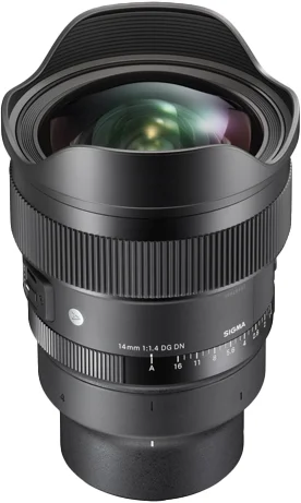 עדשת SIGMA 14mm F1.4 DG DN Art למצלמות Sony E-mount