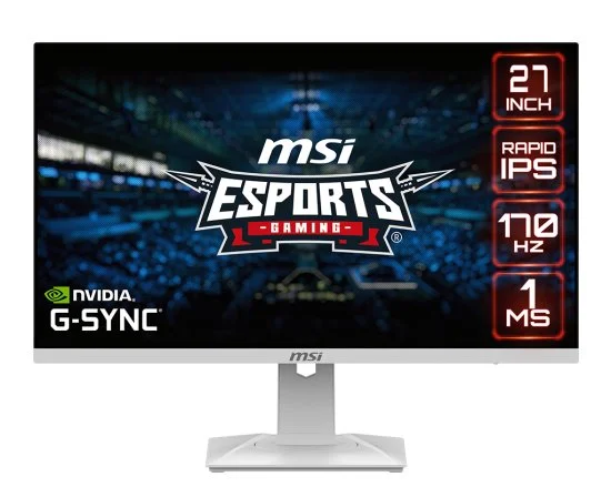 מסך מחשב גיימינג ''MSI G274QRFW WQHD 170Hz 27