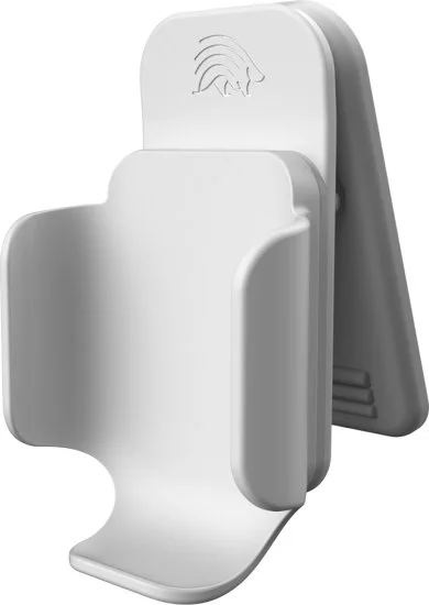 Airclip קליפס לבגדים עבור Airpods מבית Porcupine Products - צבע לבן