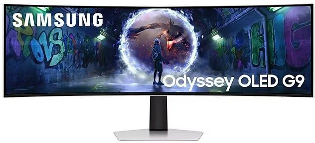 מסך מחשב גיימינג קעור ''Samsung Odyssey OLED G9 S49DG932SM DQHD OLED 49