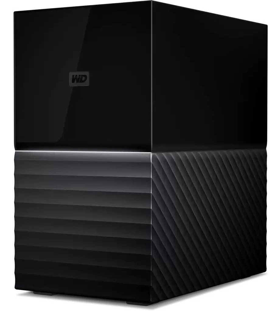 כונן קשיח חיצוני Western Digital My Book Duo 44TB (2x22TB) Two-Bay WDBFBE0440JBK