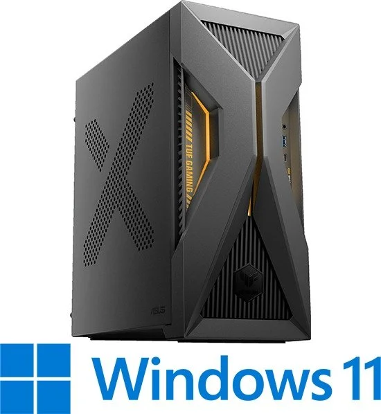 מחשב מותג גיימינג Asus TUF Gaming T500 (2025) T500MV-07240H005W - עכבר ומקלדת RGB חוטיים כלולים בתוך האריזה כמתנה!