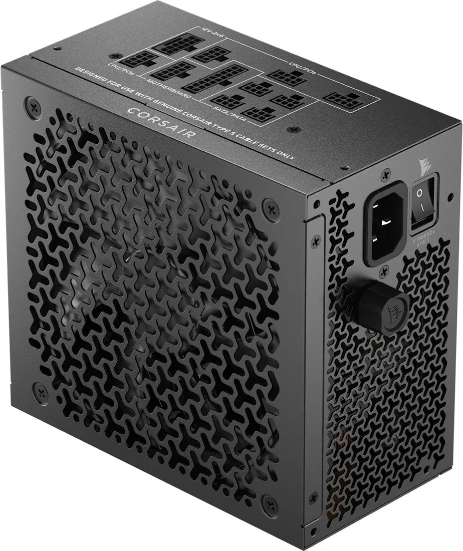 ספק כוח מודולרי Corsair RM850x SHIFT 850W Gold 14cm ATX 3.1
