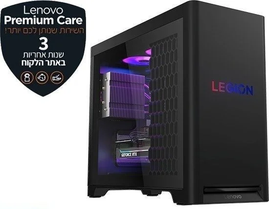 מחשב מותג גיימינג Lenovo Legion T5-30IAX10 Tower 90YE004QYS