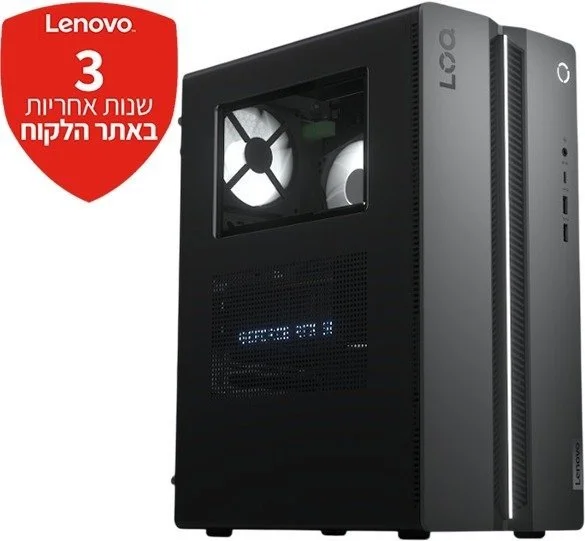 מחשב מותג גיימינג Lenovo LOQ 17IAX10 Tower 91AY006KYS