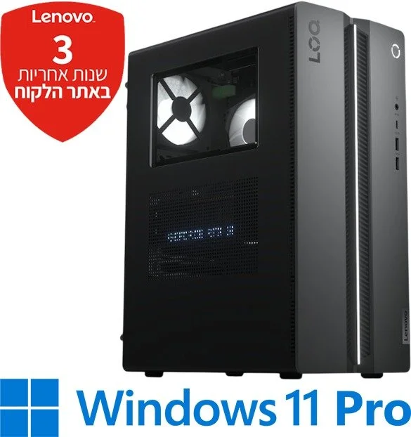 מחשב מותג גיימינג Lenovo LOQ 17IAX10 Tower 91AY006RYS