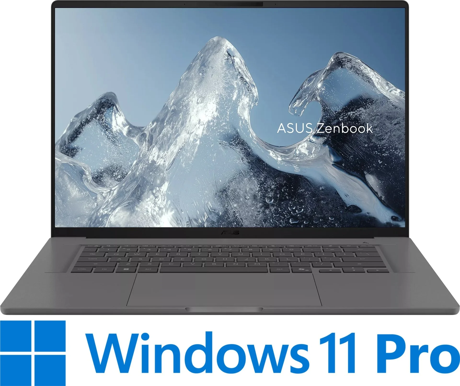 מחשב נייד Asus Zenbook A16 UX3607QA-SH107X - צבע Iceland Gray - נרתיק כלול בתוך האריזה כמתנה!
