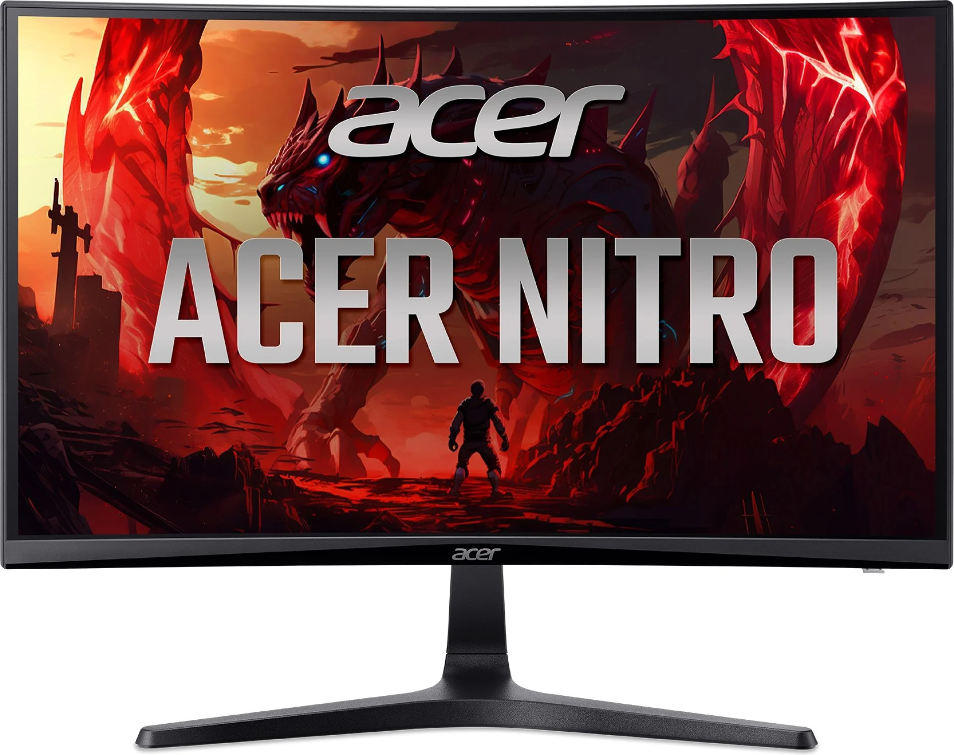 מסך מחשב גיימינג קעור ''Acer Nitro ED240QS3bmiipx FHD VA 240Hz 23.6