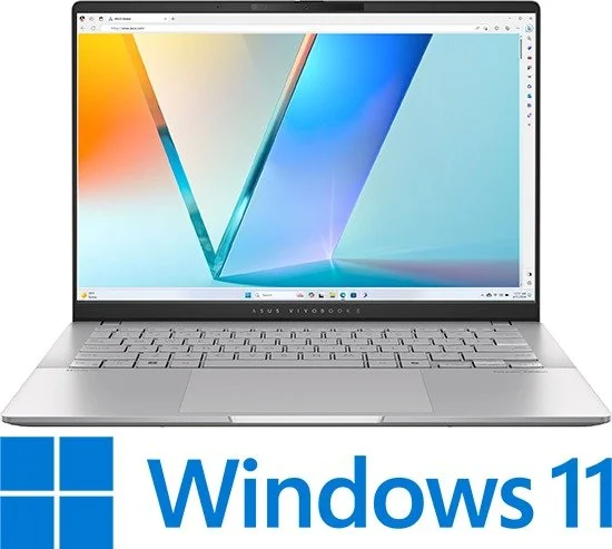 מציאון ועודפים - מחשב נייד Asus Vivobook S 14 M5406KA-PP110W - צבע Cool Silver