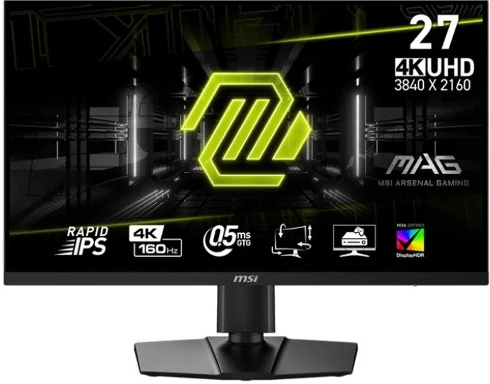 מציאון ועודפים - מסך מחשב גיימינג 27 אינץ' MSI MAG 274UPF E2 UHD 160Hz