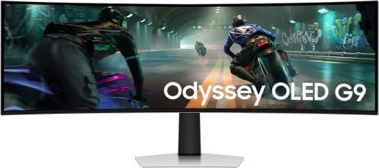 מציאון ועודפים - מסך מחשב גיימינג קעור ''Samsung Odyssey G9 S49DG910SU OLED DQHD 49